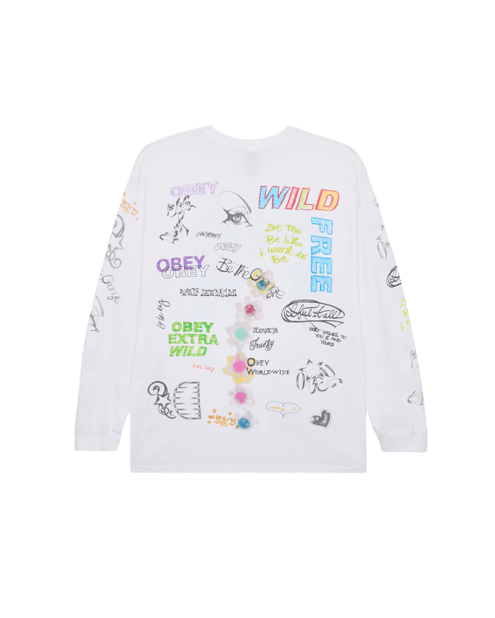 WILD FREE LS VINTAGE T-SHIRT