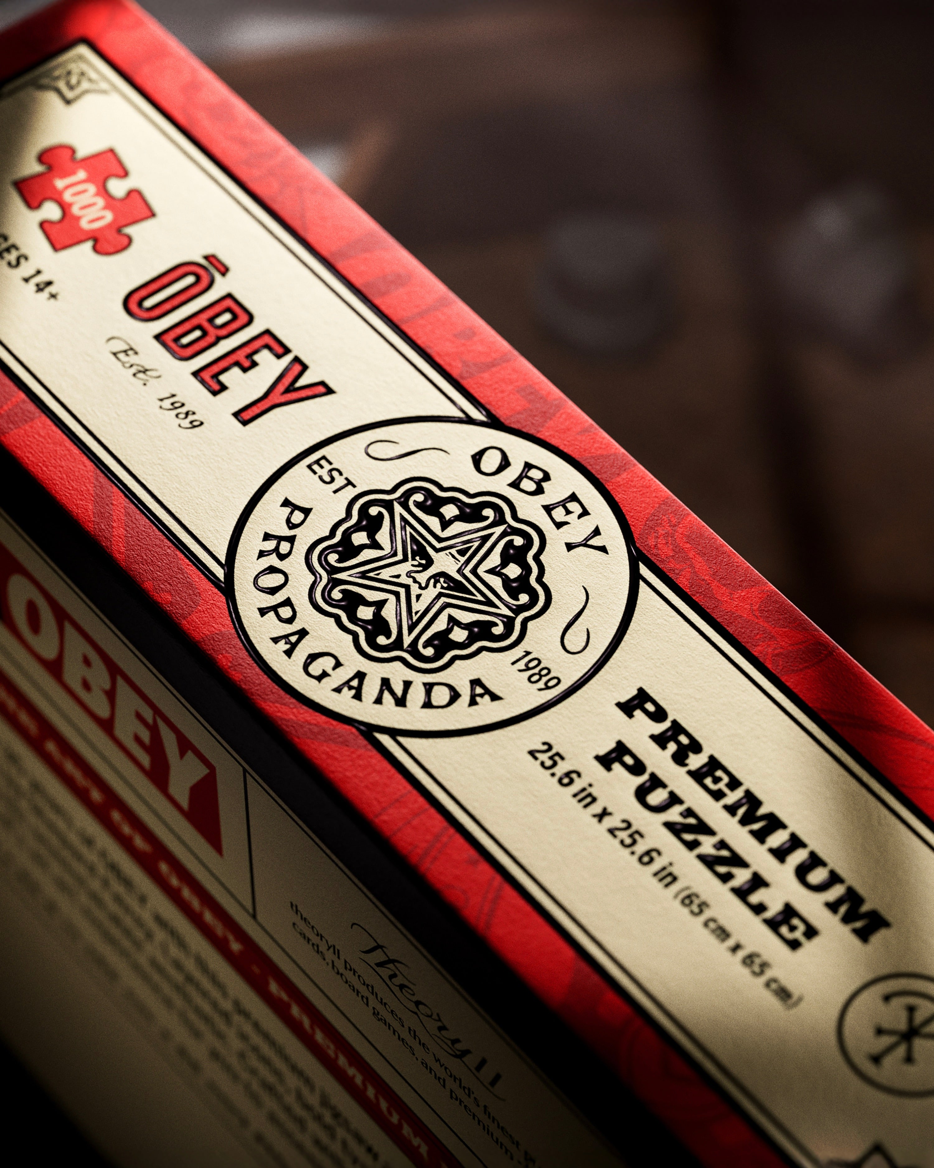 【Please Obey The Law.】 OBEY X THEORY11 JIGSAW PUZZLE – OBEY CLOTHING EU