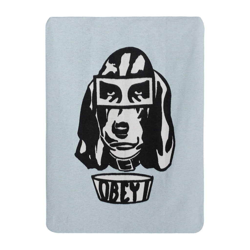 AaBe X OBEY HOUND BLANKET BLUE MULTI | OBEY Clothing