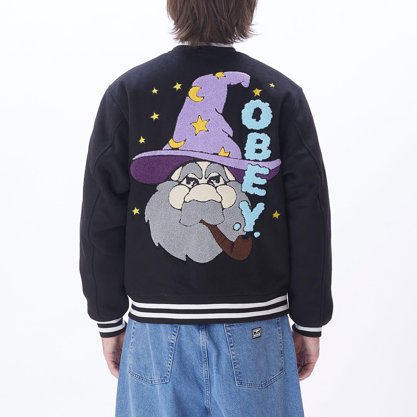 OBEY Wizard Varsity Jacket