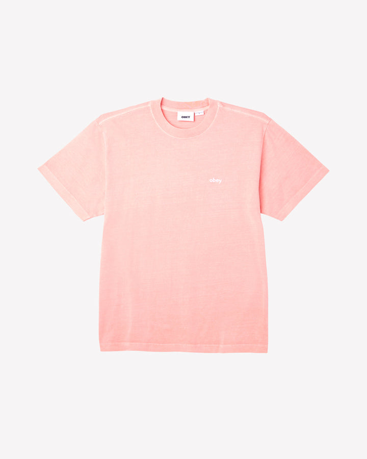 LOWERCASE PIGMENT T-SHIRT PIGMENT SHELL PINK