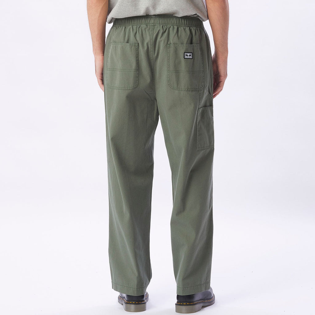 BIG EASY CANVAS PANT SMOKEY OLIVE | OBEY Clothing