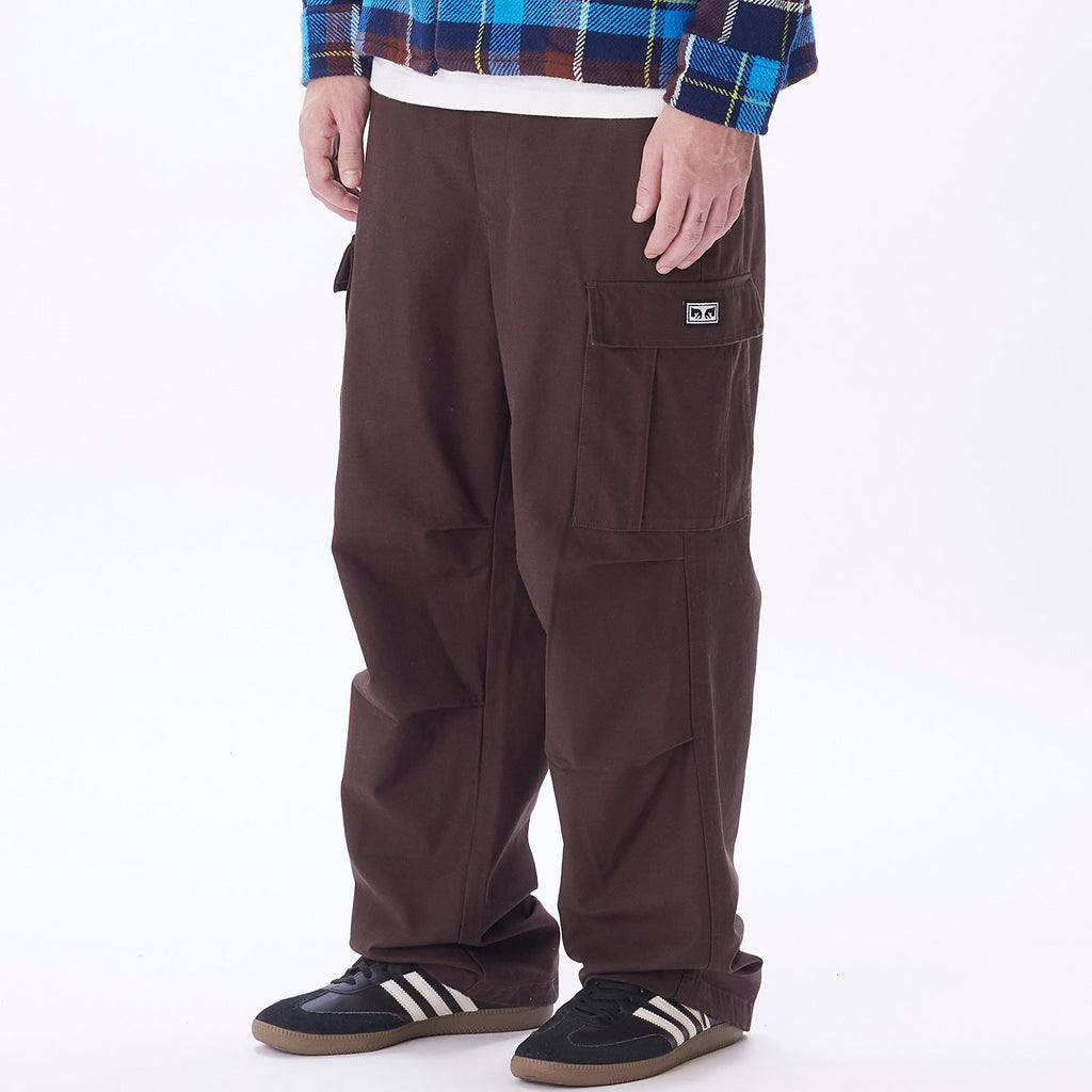 BIG TIMER CARGO PANT JAVA BROWN | OBEY Clothing
