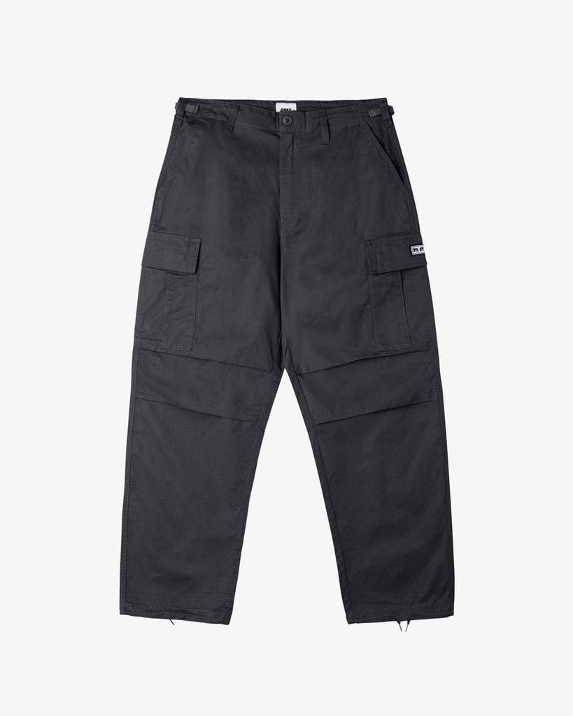 BIG TIMER CARGO PANT SILVER GREY | OBEY Clothing