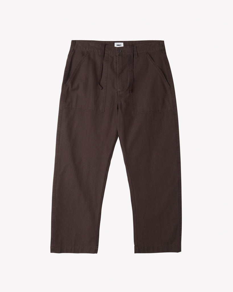 BIG TIMER UTILITY PANT JAVA BROWN | OBEY Clothing