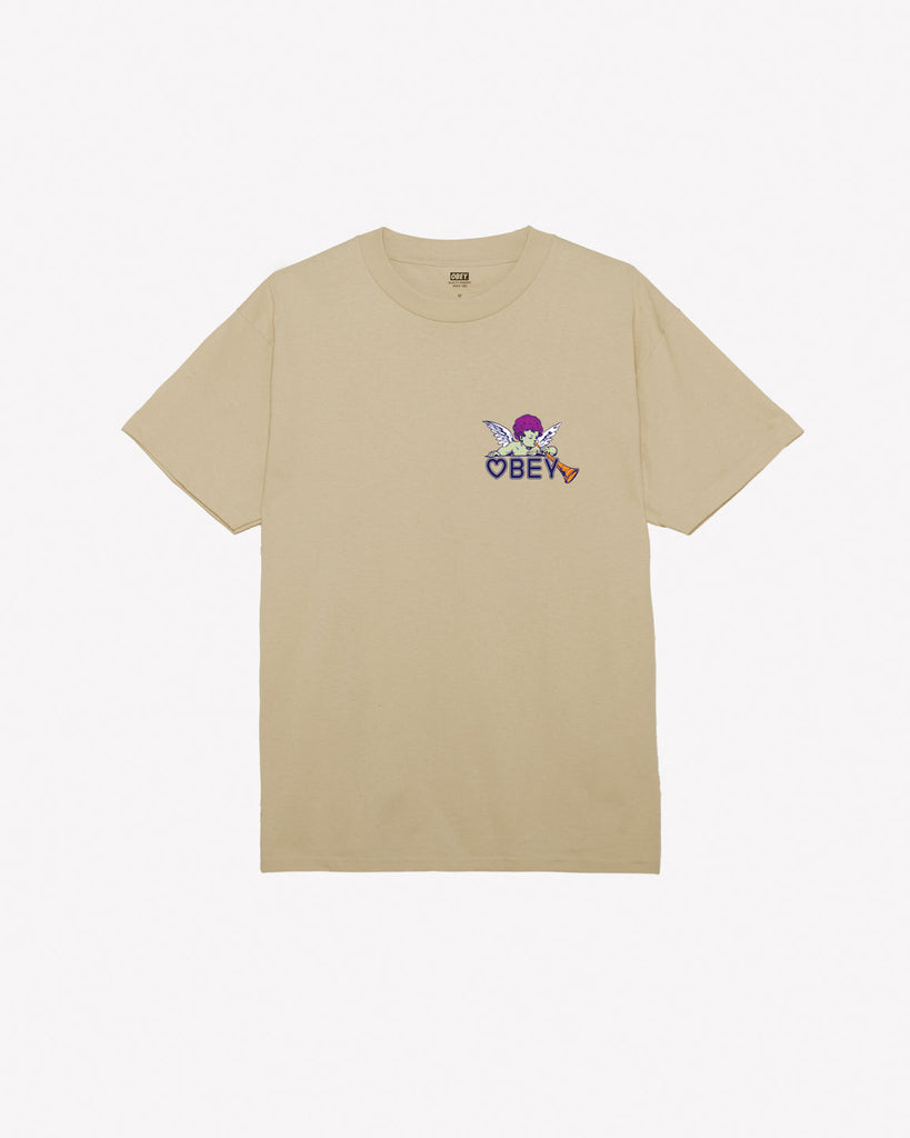 BABY ANGEL CLASSIC T-SHIRT SAND | OBEY Clothing
