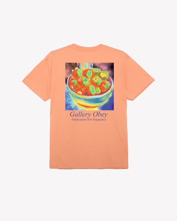 GALLERY OBEY CLASSIC T-SHIRT CITRUS