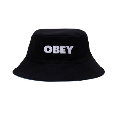 Obey bucket hat sales black