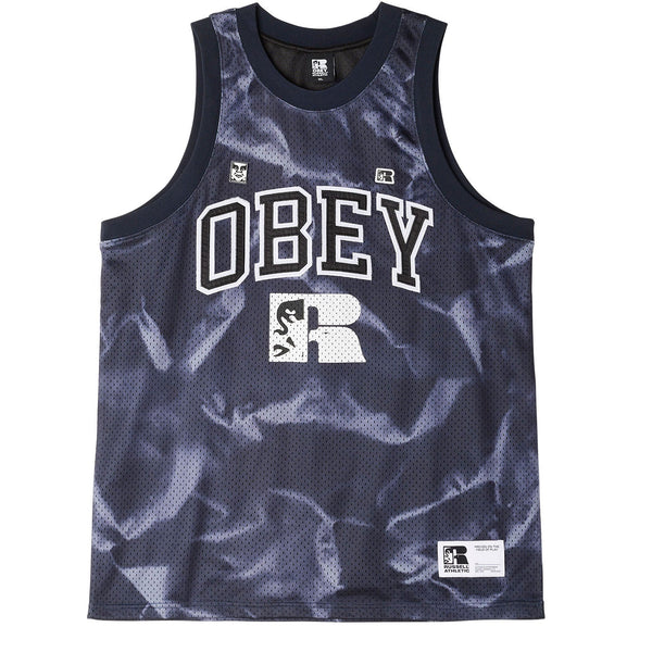 RUSSELL X OBEY ATHLETIC JERSEY